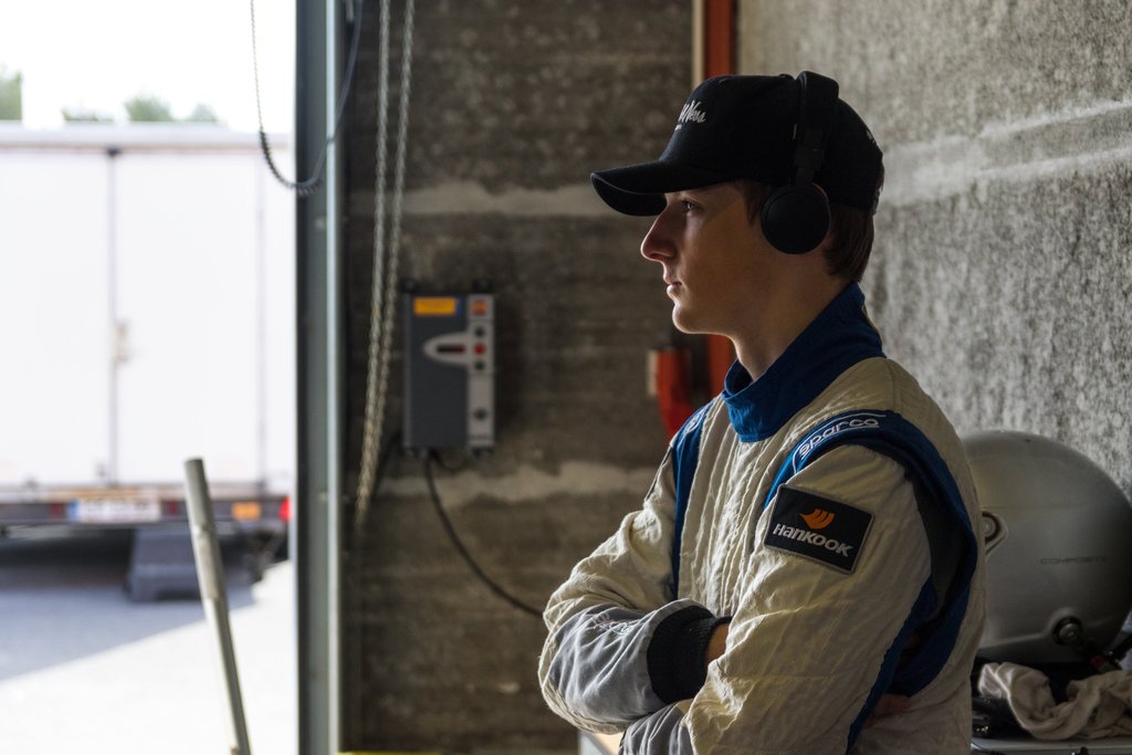 Erik Bertilsson tog pole position efter en enormt tæt kvalifikation på Rudskogen
(Foto: Niklas Majgaard)
